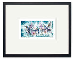 CAP Dance of the Hummingbird Framed Art Print