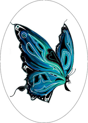 CAP Butterfly Sticker