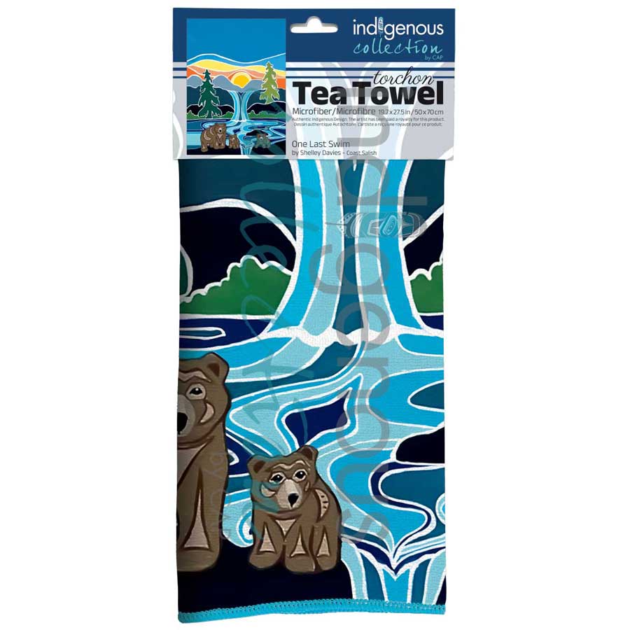 CAP One Last Swim Microfiber Tea Towel