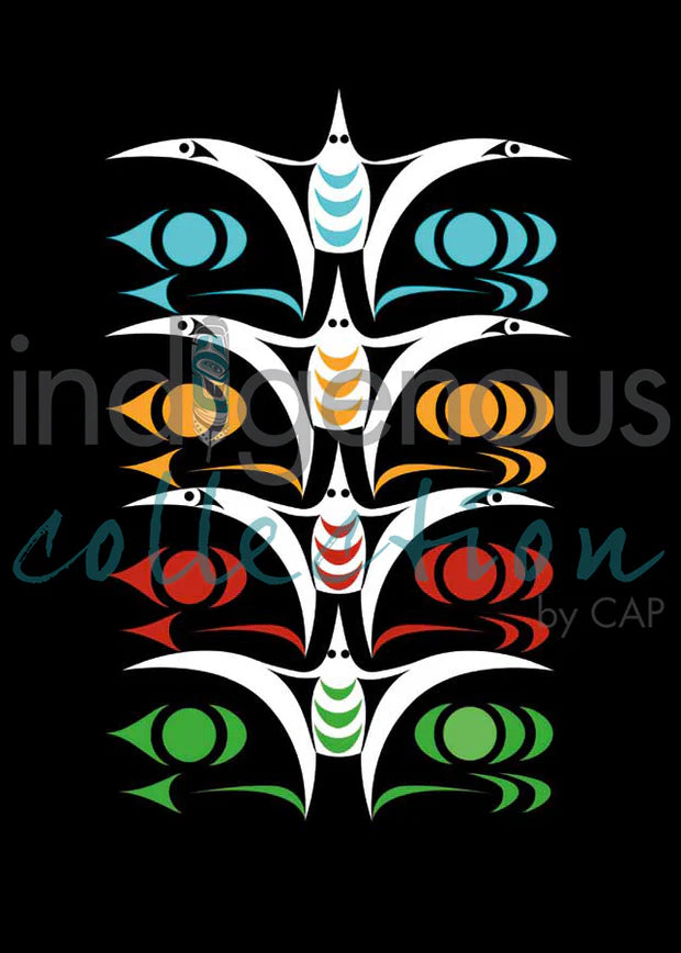 CAP Seagulls in Flight Framed Art Print