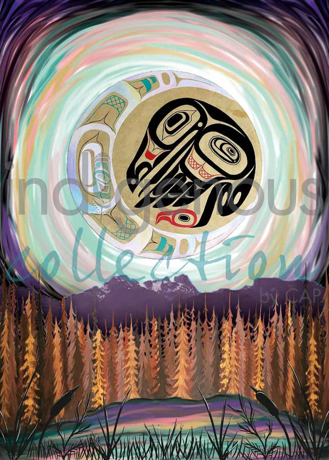 CAP Raven Eclipse Art Plaque
