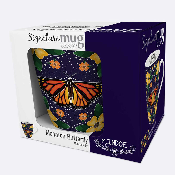 CAP Monarch Butterfly Ceramic Mug