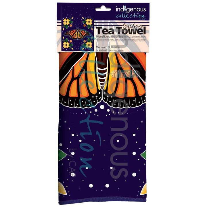 CAP Monarch Butterfly Microfibre Tea Towel