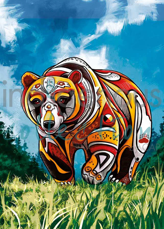 CAP Spirit Bear Art Plaque