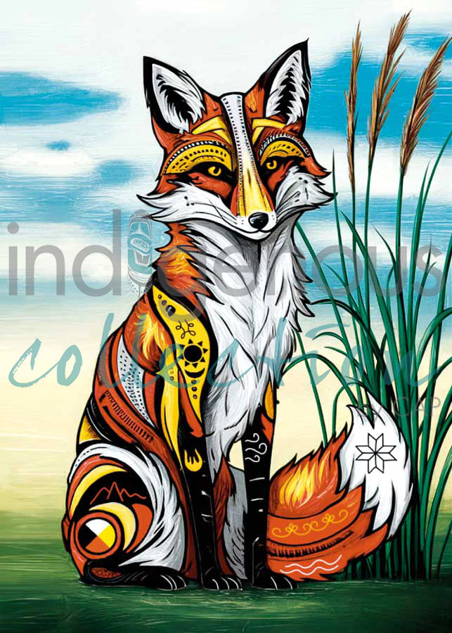 CAP Spirit Fox Art Plaque