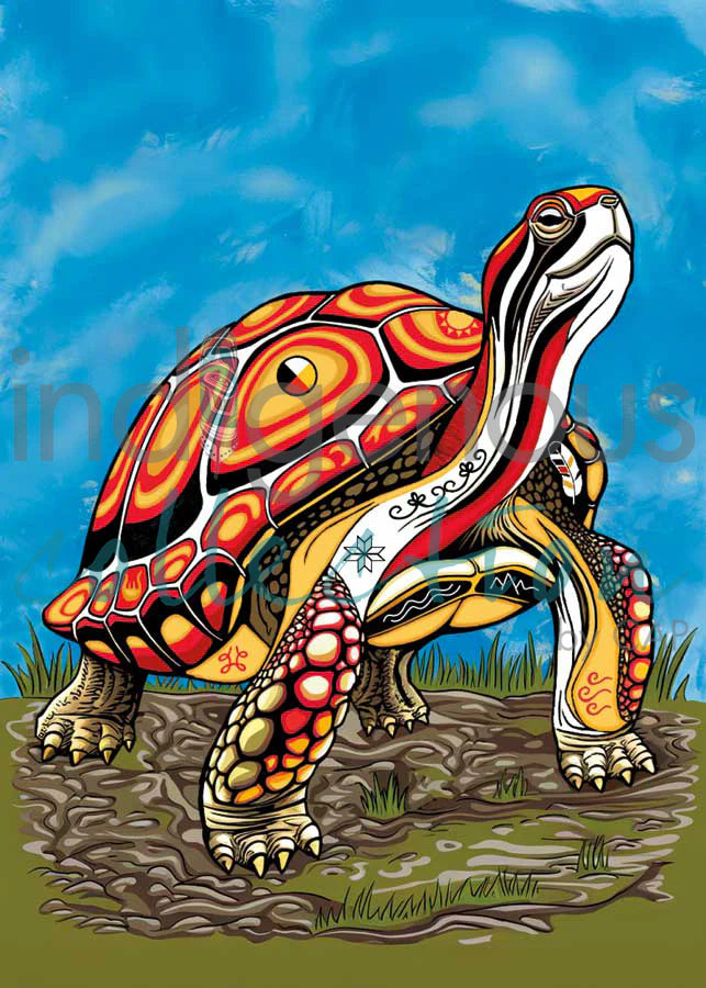 CAP Spirit Turtle Art Plaque