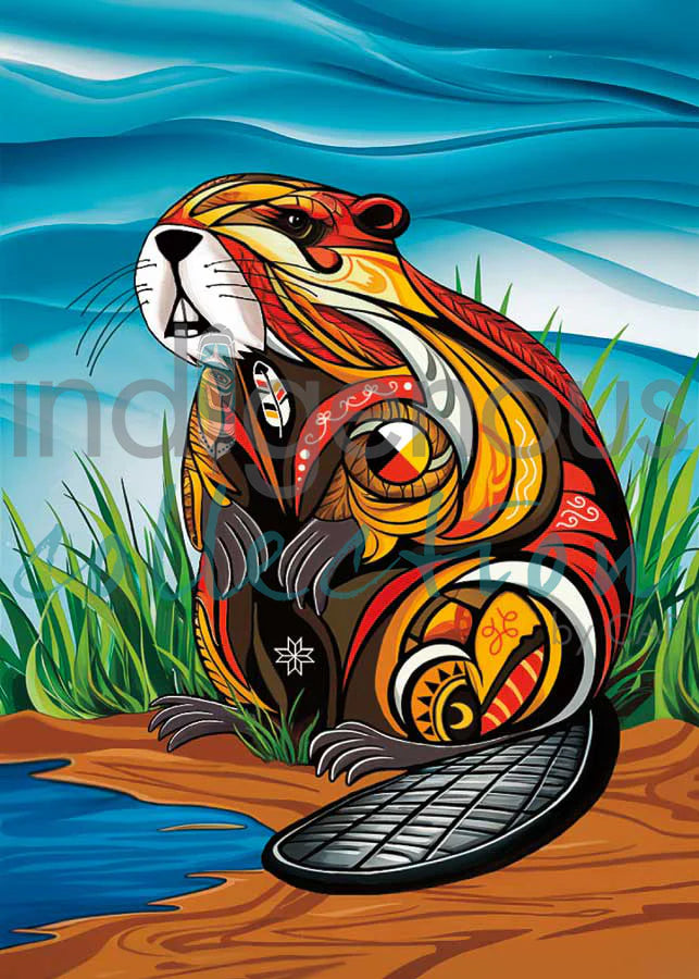 CAP Spirit Beaver Art Plaque