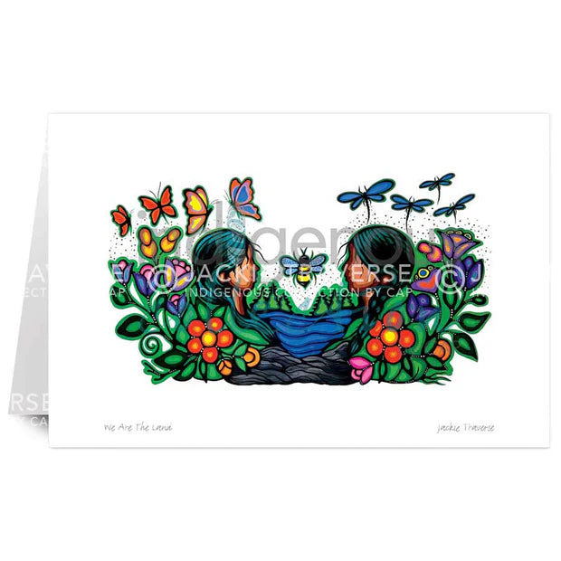 CAP We Are The Land Art Card