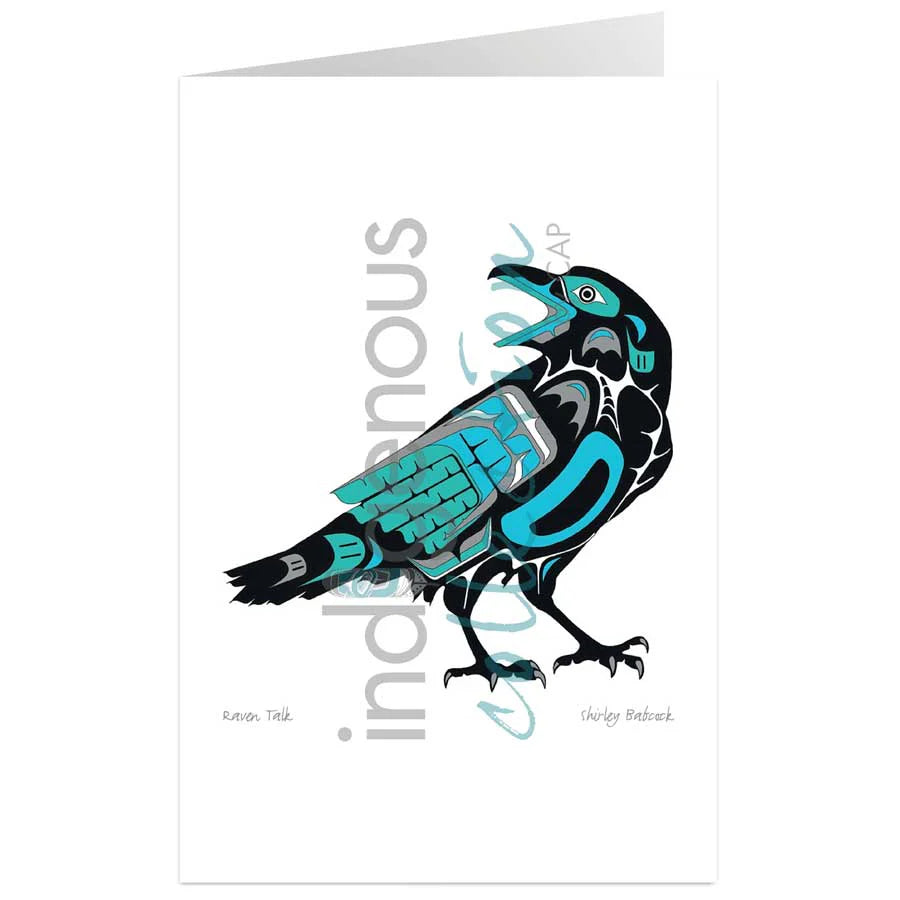CAP Raven Talk Art Card