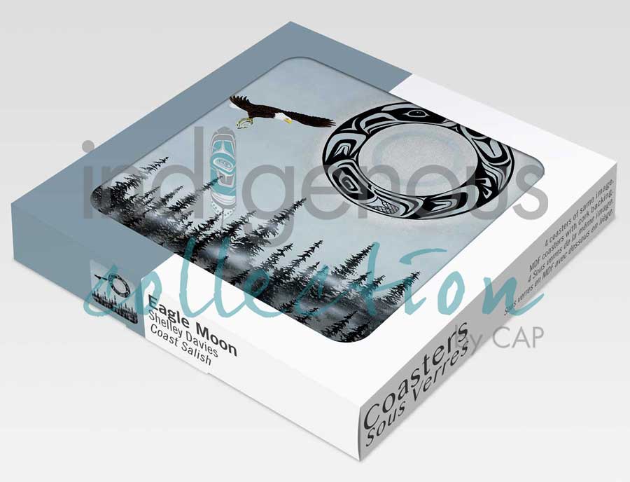CAP Eagle Moon Coasters