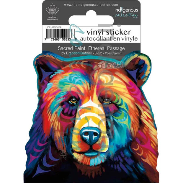 CAP Sacred Paint: Ethereal Passage Vinyl Sticker