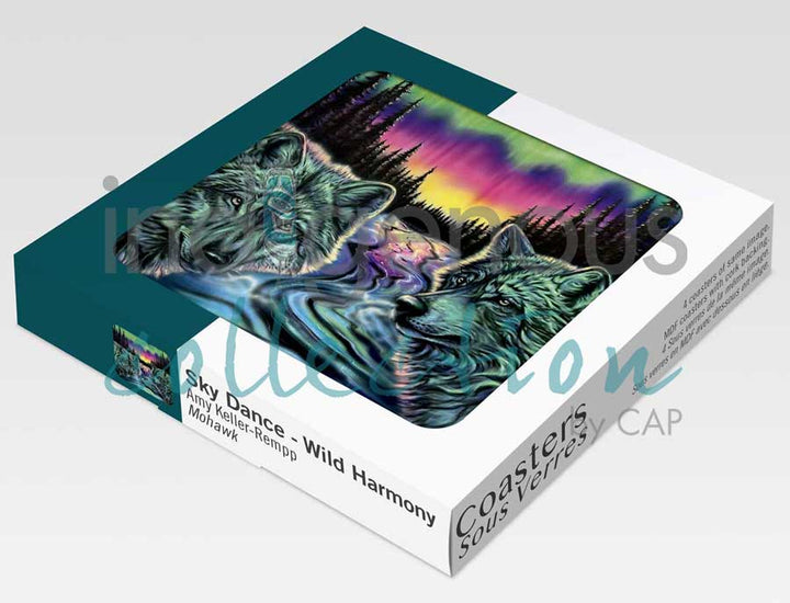 CAP Sky Dance- Wild Harmony Coasters