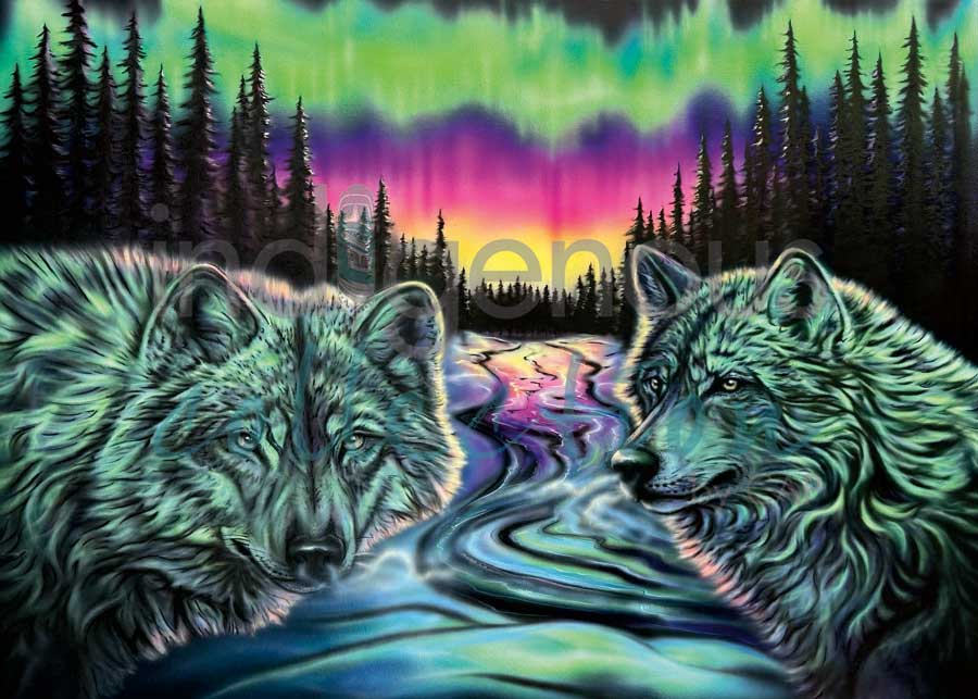 CAP Sky Dance - Wild Harmony Art Plaque
