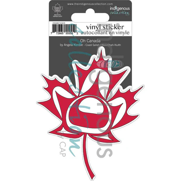 CAP Oh Canada  Vinyl Sticker