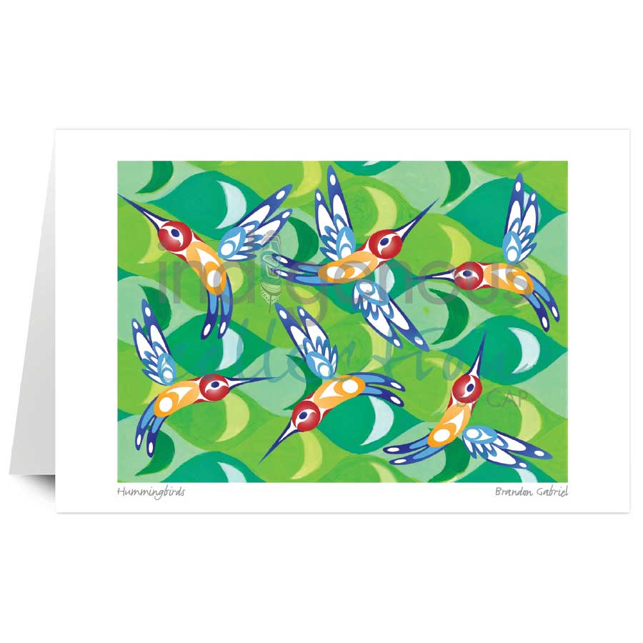 CAP Hummingbirds Art Card
