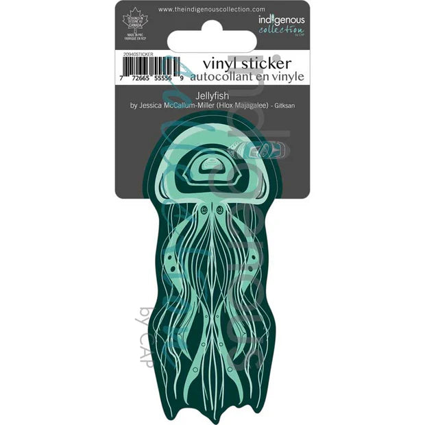 CAP Jellyfish Vinyl Sticker