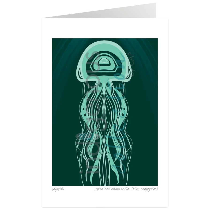 CAP Jellyfish Art Card