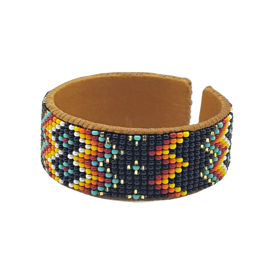 Tribal Roots Small Beaded Cuffs