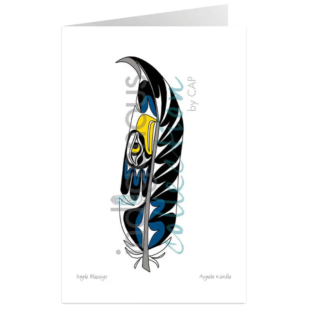CAP Eagle Blessings Art Card