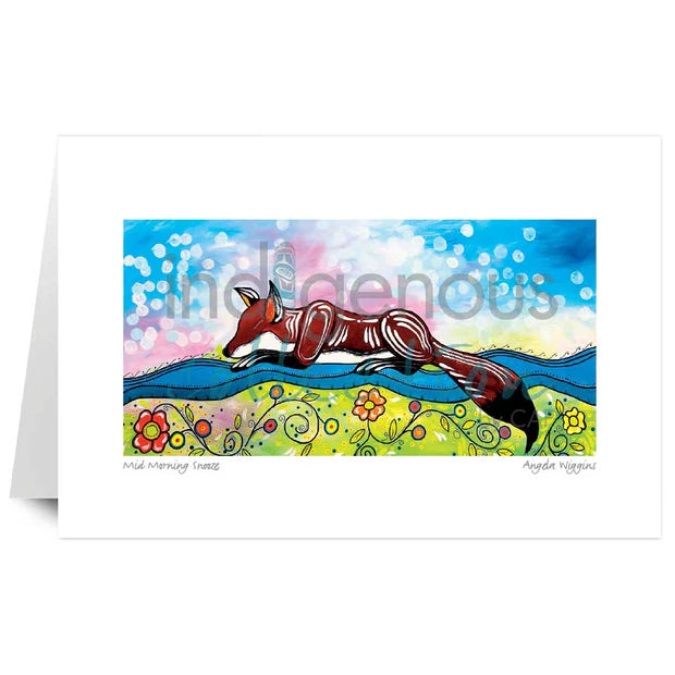 CAP Mid Morning Snooze Art Card