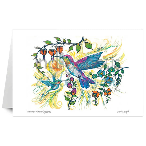 CAP Summer Hummingbirds Art Card