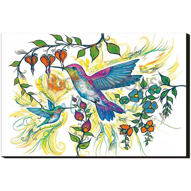 CAP Summer Hummingbirds Art Plaque