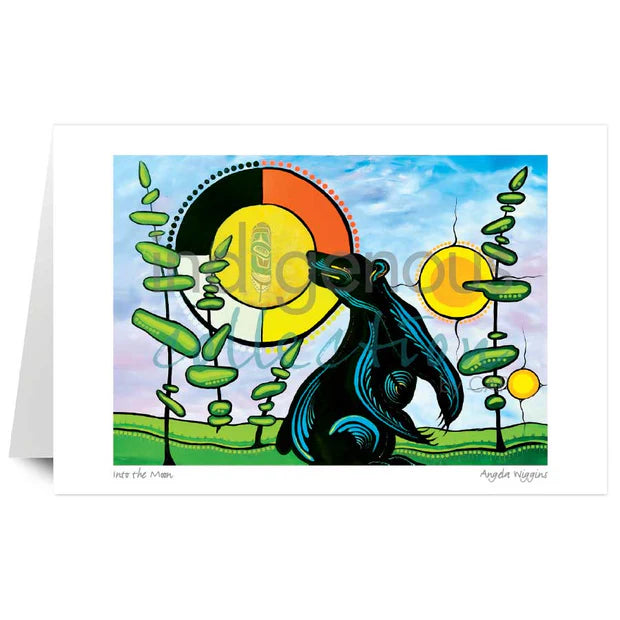 CAP Into the Moon Art Card