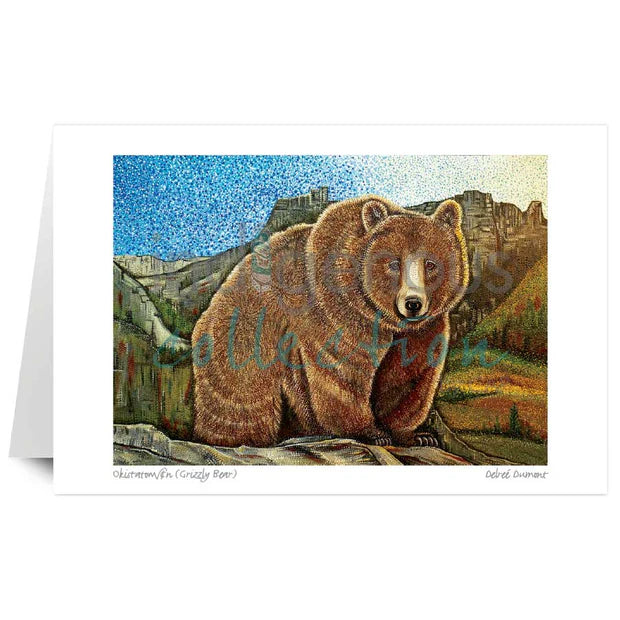 CAP Okistatowân (Grizzly Bear) Art Card