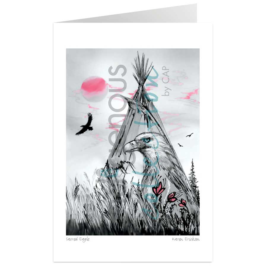 CAP Sacred Eagle Art Card