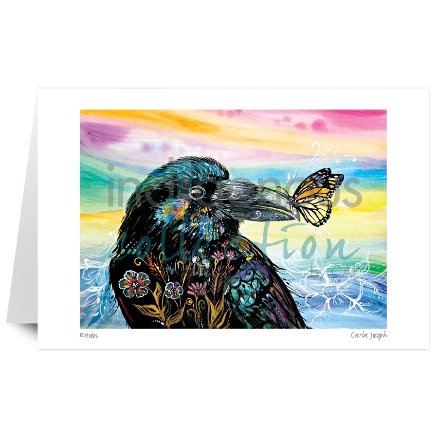 CAP Raven Art Card