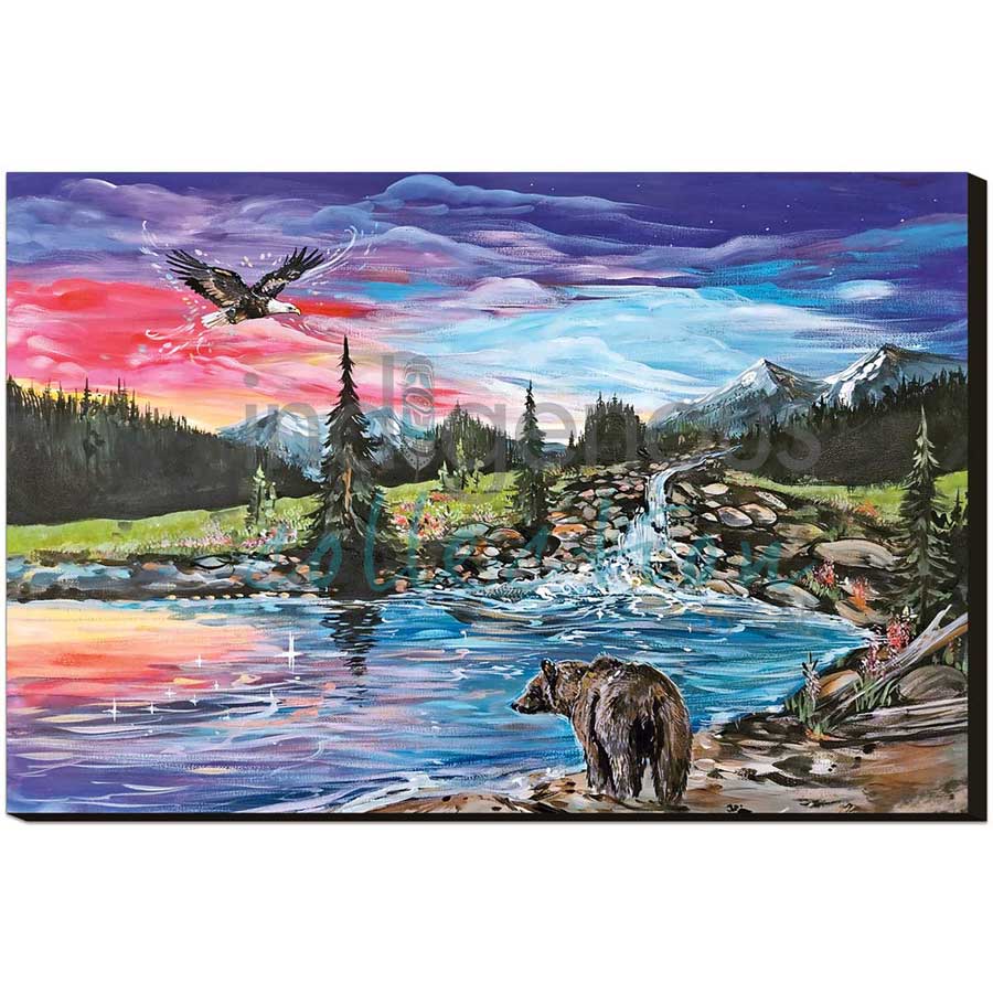 CAP A Quiet Place Art Plaque
