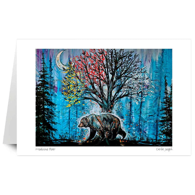 CAP Medicine Bear Art Card