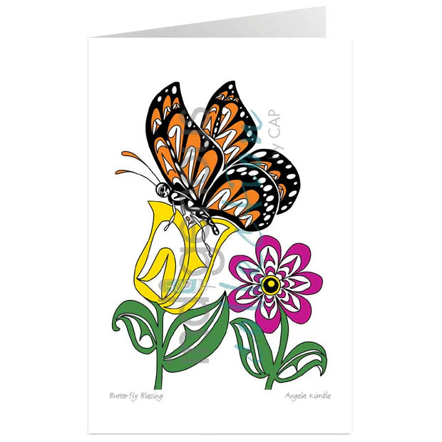 CAP Butterfly Blessing Art Card