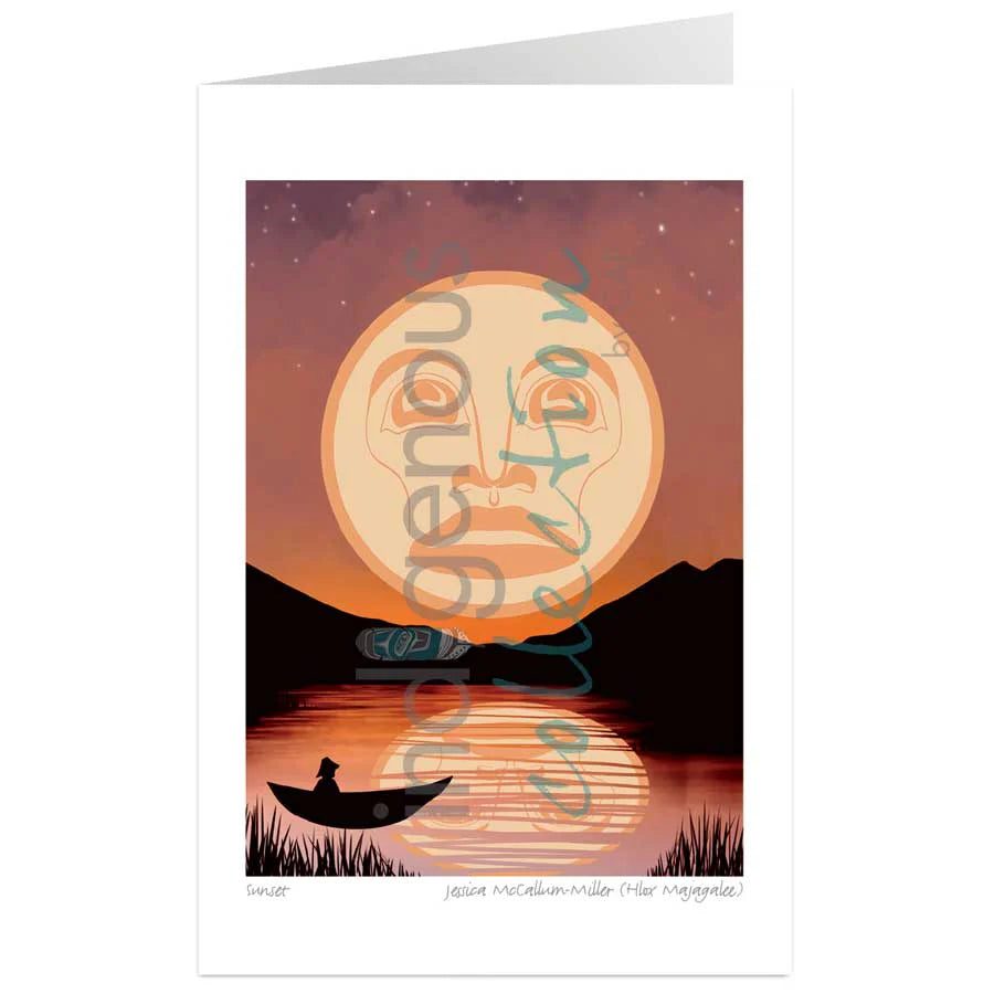 CAP Sunset Art Card