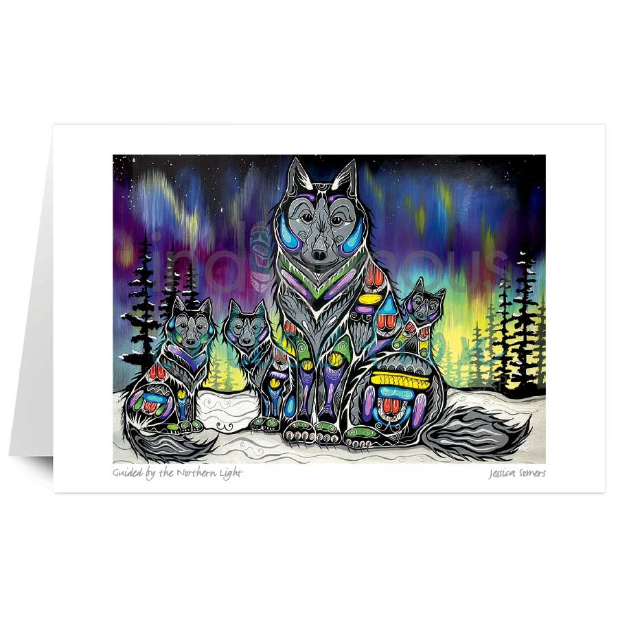 CAP Guided by the Northern Light Art Card