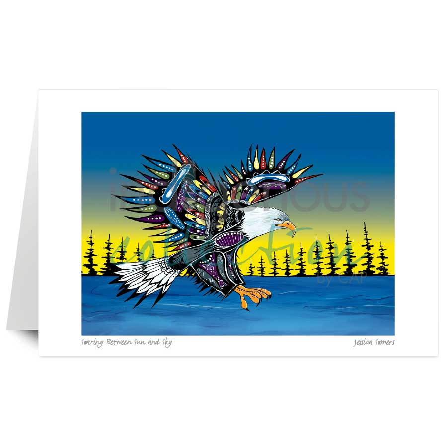 CAP Soaring Between Sun and Sky Art Card