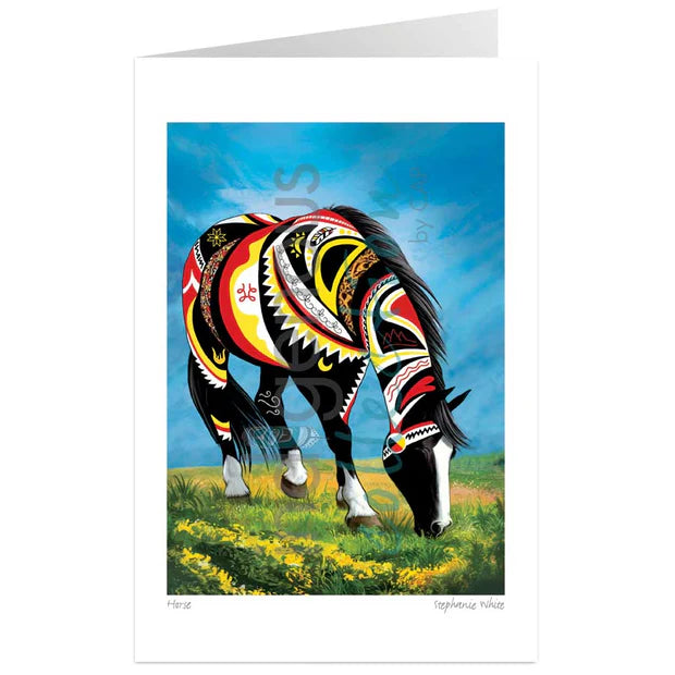 CAP Spirit Horse Art Card