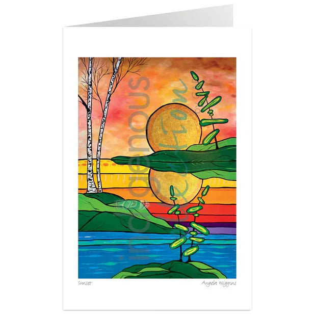 CAP Sunset Art Card