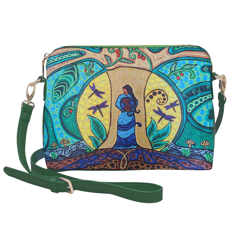 Oscardo Leah Dorion Strong Earth Woman Art Bag
