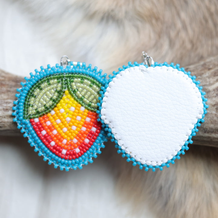 Keegan W. Heartberry Beaded Earrings