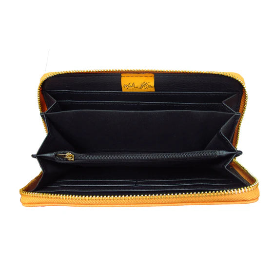 Oscardo Gitxsan Hand Zip-Around Wallet