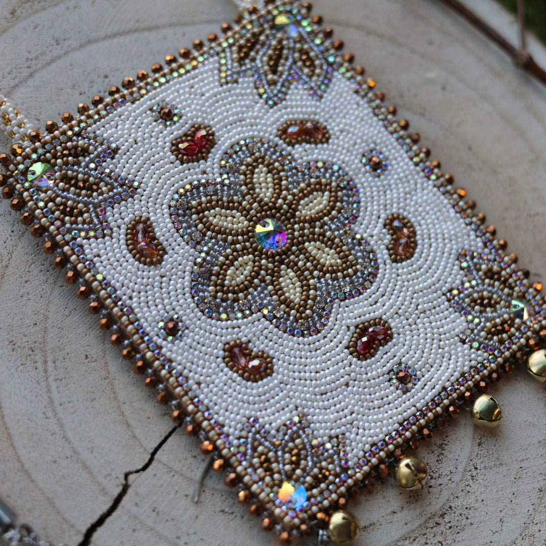 Ironstar Co. Bell Floral Beaded Medallions