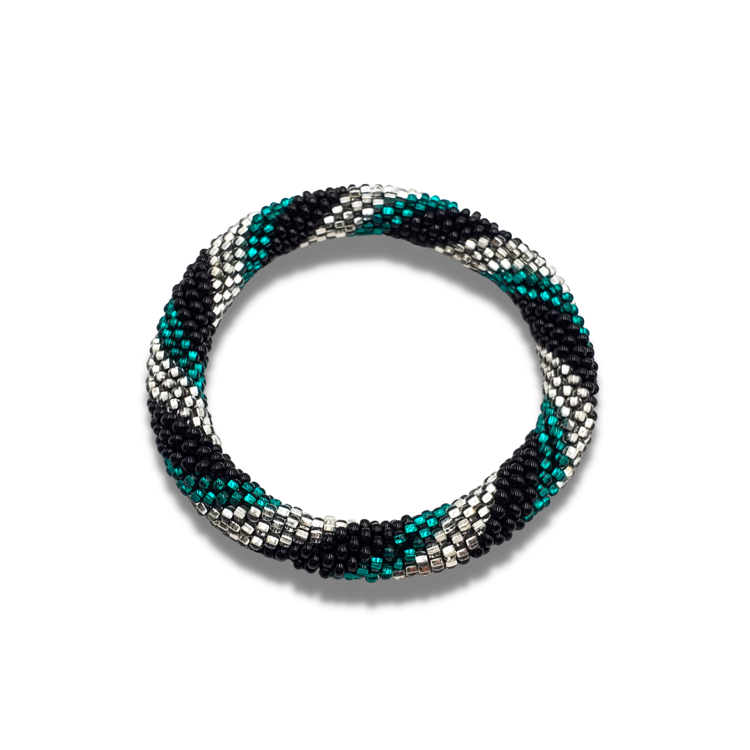 Tribal Roots Crochet Bangles