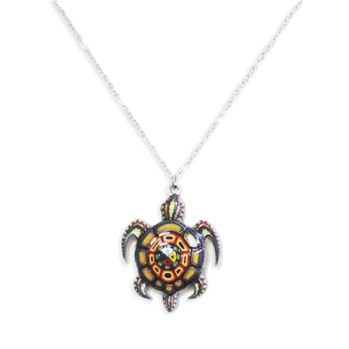 Oscardo Medicine Turtle Charm Necklace