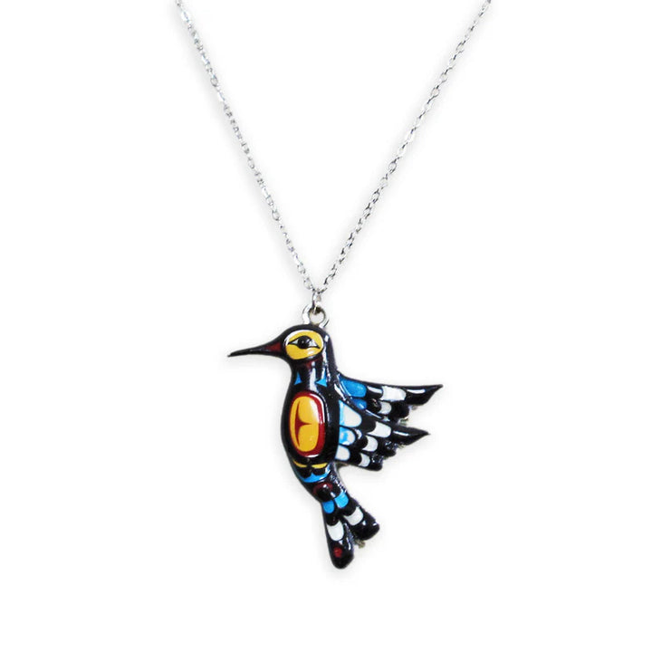 Oscardo Hummingbird Charm Necklace