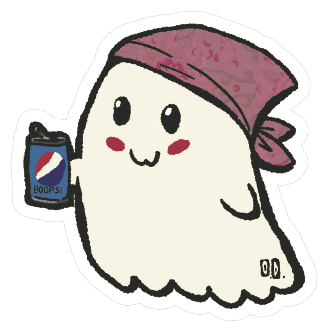 Ookus D Boopsi Sticker
