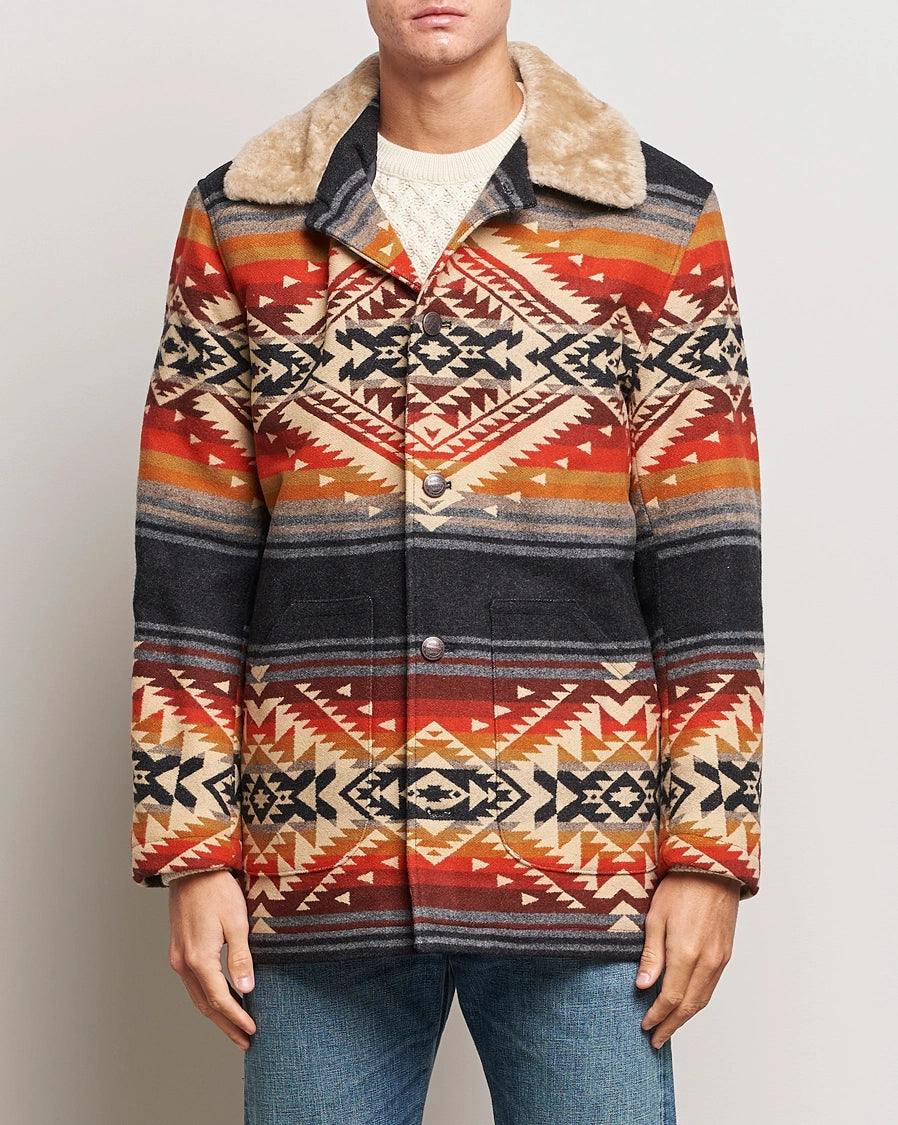 Pendleton Brownsville Coat Bridge Creek Red