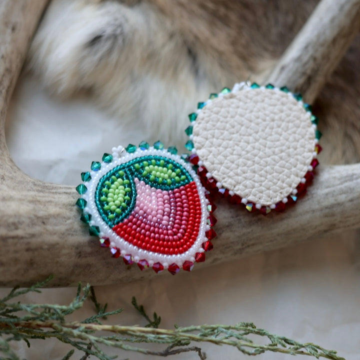 Keegan W. Heartberry Drop Earrings