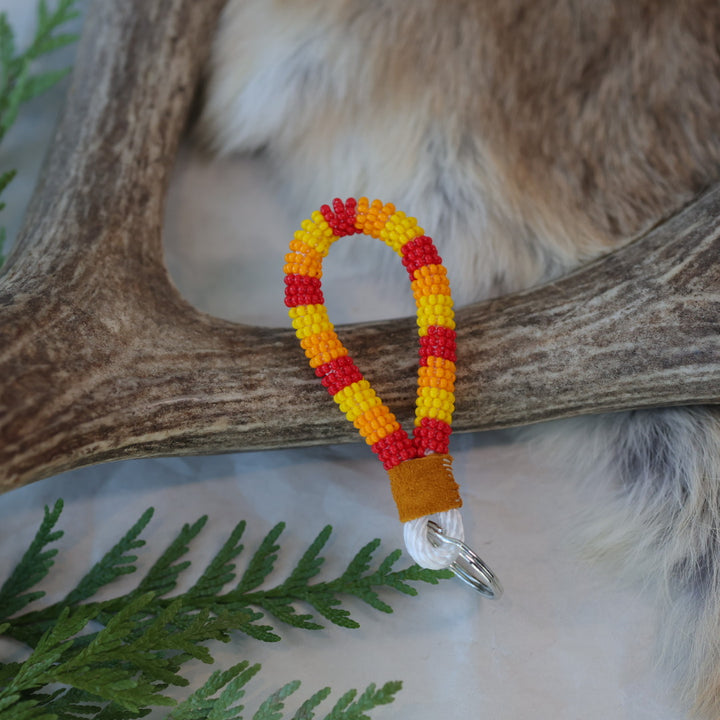 Keegan W. Striped Tiny Finger Lanyards