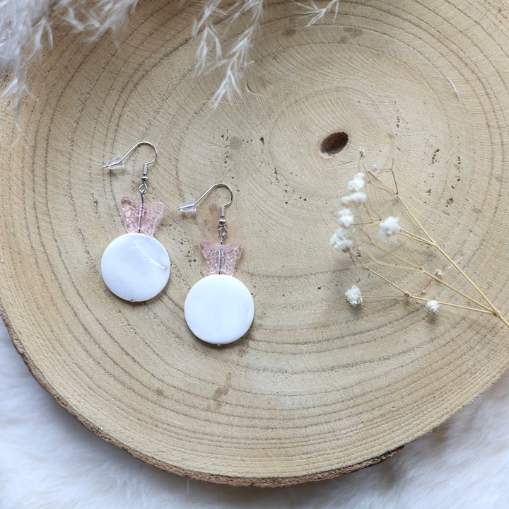 Sophie's Creations Shell Charm Earrings